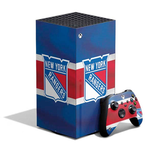 NHL New York Rangers Jersey XBox Series X Digital Edition Bundle Skin