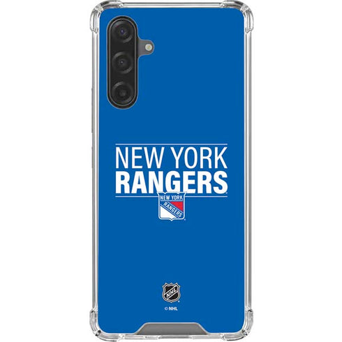 NHL New York Rangers Lineup Galaxy A17 Clear Case
