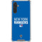 NHL New York Rangers Lineup Galaxy A17 Clear Case