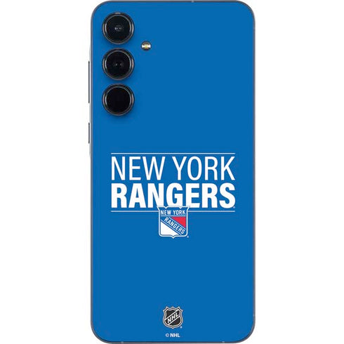 NHL New York Rangers Lineup Galaxy A35 5G Skin