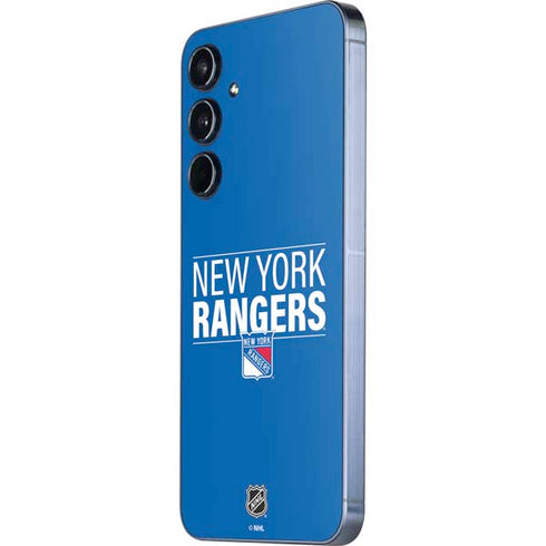 NHL New York Rangers Lineup Galaxy A35 5G Skin