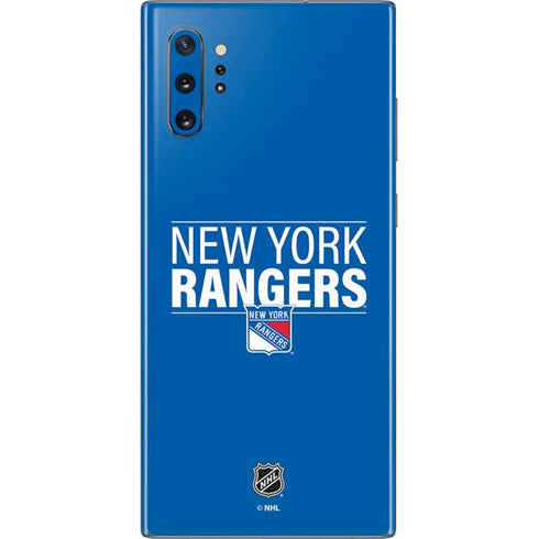 NHL New York Rangers Lineup Galaxy Note 10 Plus Skin