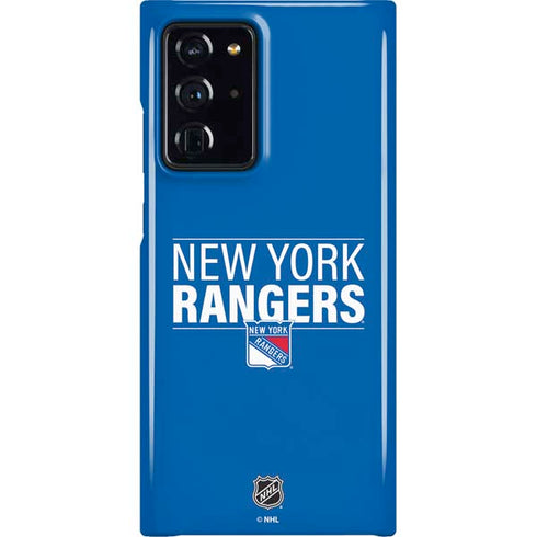 NHL New York Rangers Lineup Galaxy Cases