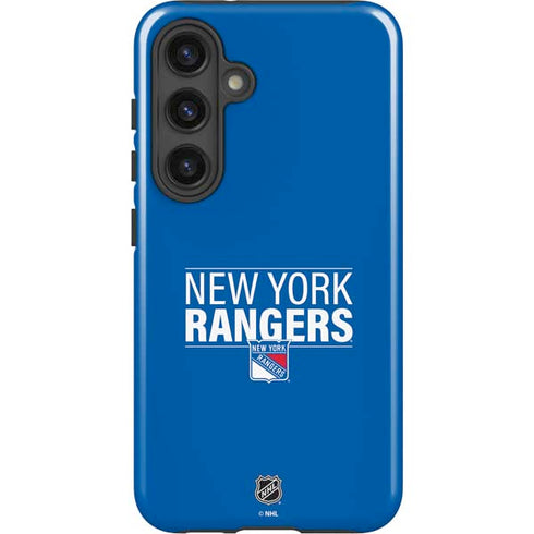 NHL New York Rangers Lineup Galaxy S25 Impact Case