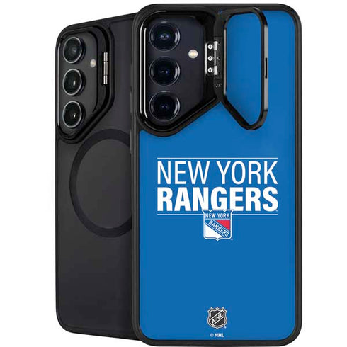 NHL New York Rangers Lineup Galaxy S25 Plus Kickstand Case