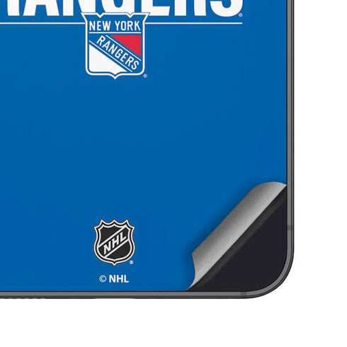 NHL New York Rangers Lineup Galaxy S24 Plus Skin