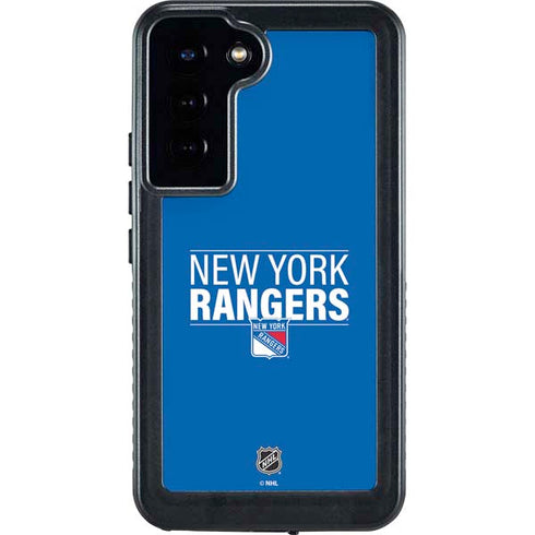 NHL New York Rangers Lineup Galaxy S24 Plus Waterproof Case