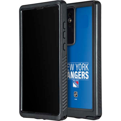 NHL New York Rangers Lineup Galaxy S24 Ultra Waterproof Case