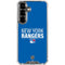 NHL New York Rangers Lineup Galaxy S26 Plus Clear Case