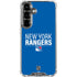 NHL New York Rangers Lineup Galaxy S26 Plus Clear Case