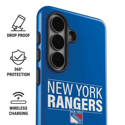 NHL New York Rangers Lineup Galaxy S26 Plus Impact Case