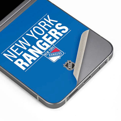 NHL New York Rangers Lineup Galaxy Z Flip6 Skin
