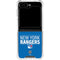 NHL New York Rangers Lineup Galaxy Z Flip6 Clear Case