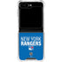NHL New York Rangers Lineup Galaxy Z Flip6 Clear Case