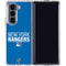 NHL New York Rangers Lineup Galaxy Z Fold5 5G Clear Case