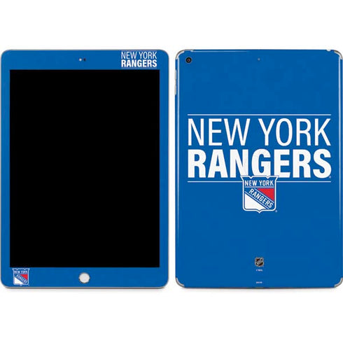 NHL New York Rangers Lineup Apple iPad Skin