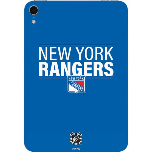 NHL New York Rangers Lineup Apple iPad Mini Skin