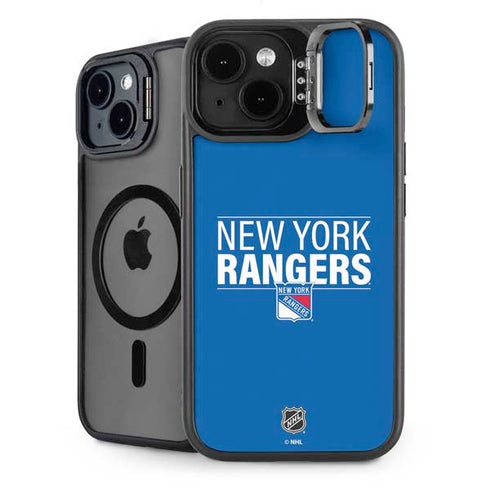 NHL New York Rangers Lineup iPhone 14 Kickstand Case