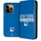 NHL New York Rangers Lineup iPhone 14 Pro Folio Case