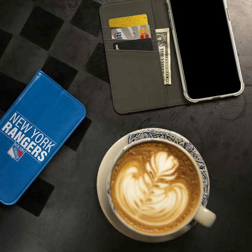 NHL New York Rangers Lineup iPhone 15 Folio Case