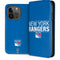 NHL New York Rangers Lineup iPhone 15 Pro Folio Case