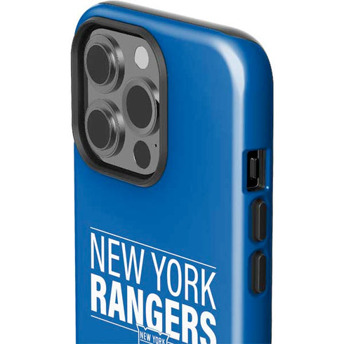 NHL New York Rangers Lineup iPhone 15 Pro Impact Case