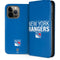 NHL New York Rangers Lineup iPhone 15 Pro Max Folio Case