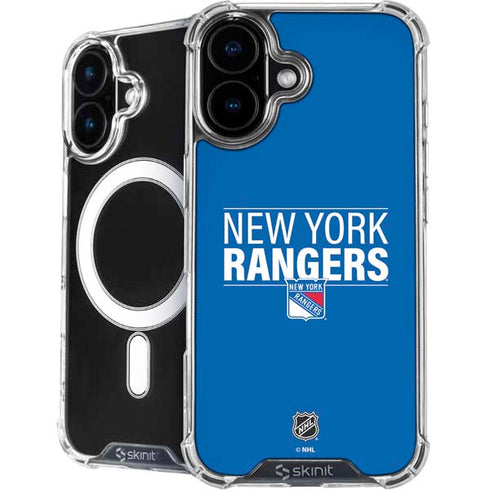 NHL New York Rangers Lineup iPhone 16 MagSafe Case