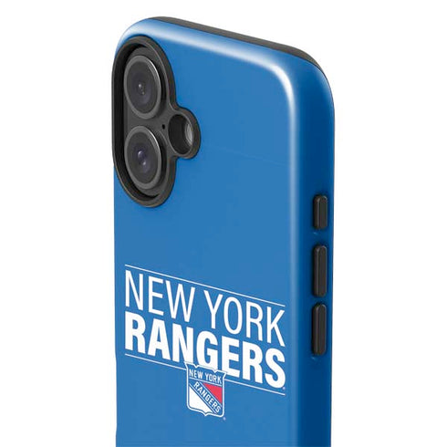 NHL New York Rangers Lineup iPhone 16 Plus Impact Case