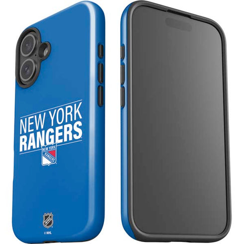 NHL New York Rangers Lineup iPhone 16 Plus Impact Case