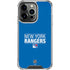 NHL New York Rangers Lineup iPhone 16 Pro Clear Case