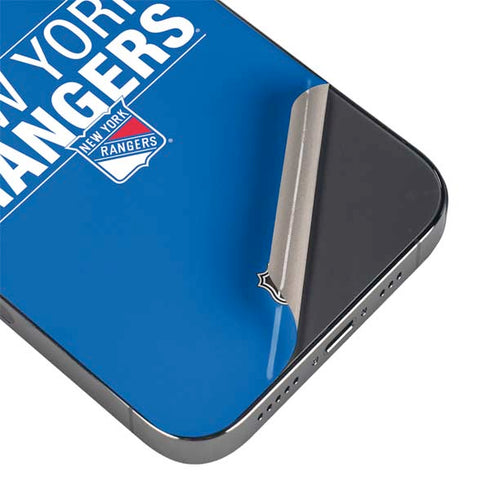 NHL New York Rangers Lineup iPhone 16 Pro Max Skin