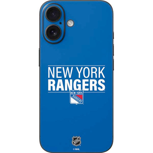 NHL New York Rangers Lineup iPhone 16 Skin