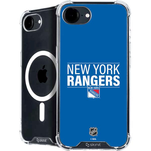 NHL New York Rangers Lineup iPhone 16e MagSafe Case