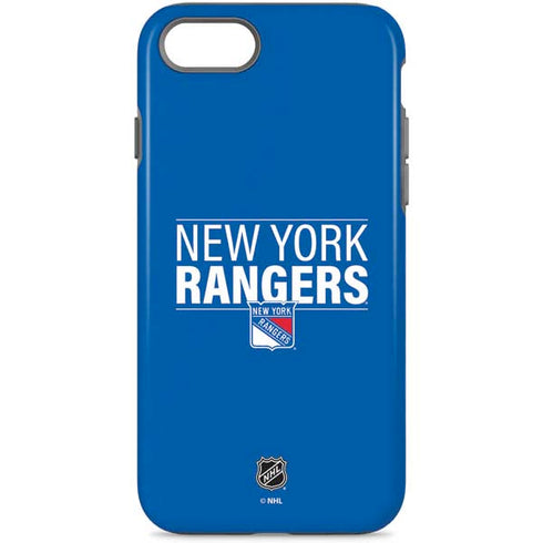 NHL New York Rangers Lineup iPhone Cases