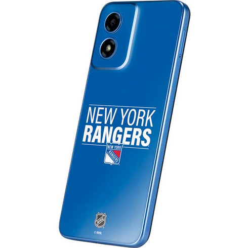 NHL New York Rangers Lineup Moto G Play 4G (2024) Skin