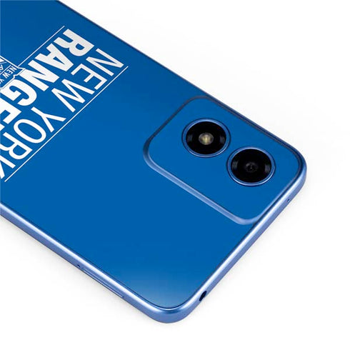 NHL New York Rangers Lineup Moto G Play 4G (2024) Skin