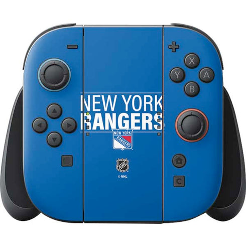 NHL New York Rangers Lineup Nintendo Switch 2 (2025) Joy-Con Controller Skin
