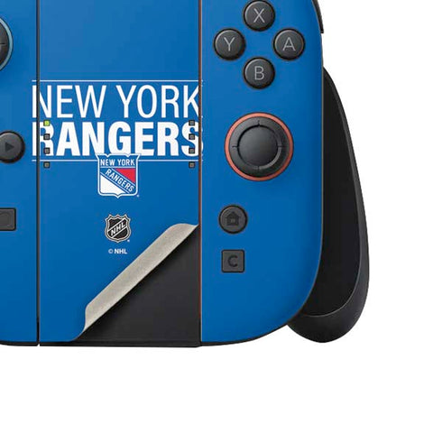 NHL New York Rangers Lineup Nintendo Switch 2 (2025) Joy-Con Controller Skin