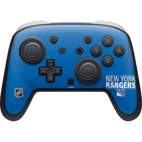 NHL New York Rangers Lineup Nintendo Switch 2 (2025) Pro Controller Skin