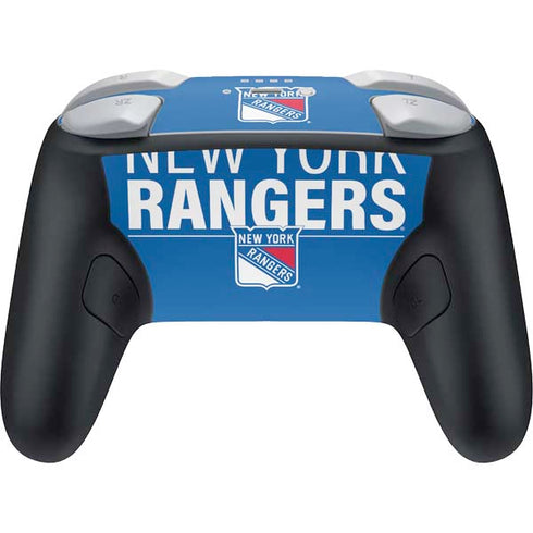 NHL New York Rangers Lineup Nintendo Switch 2 (2025) Pro Controller Skin