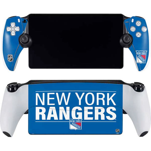 NHL New York Rangers Lineup PlayStation Portal Remote Player Skin