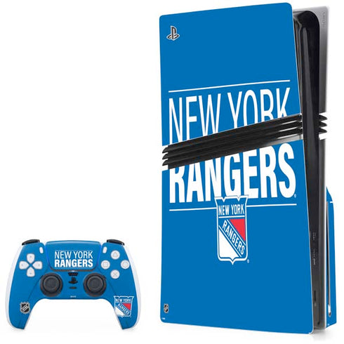 NHL New York Rangers Lineup PlayStation PS5 Skins