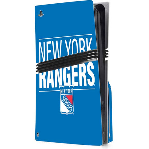 NHL New York Rangers Lineup PlayStation PS5 Skins