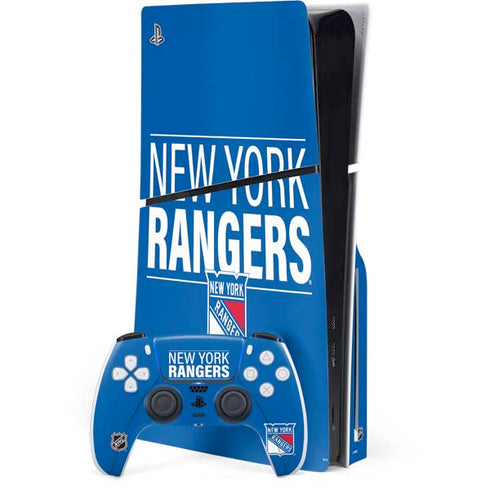 NHL New York Rangers Lineup PlayStation PS5 Skins