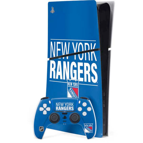 NHL New York Rangers Lineup PlayStation PS5 Skins