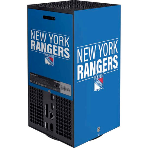 NHL New York Rangers Lineup Xbox Series X Bundle Skin