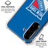 NHL New York Rangers Solid Background Galaxy A36 5G Clear Case