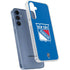 NHL New York Rangers Solid Background Galaxy A55 5G Clear Case