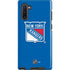 NHL New York Rangers Solid Background Galaxy Cases